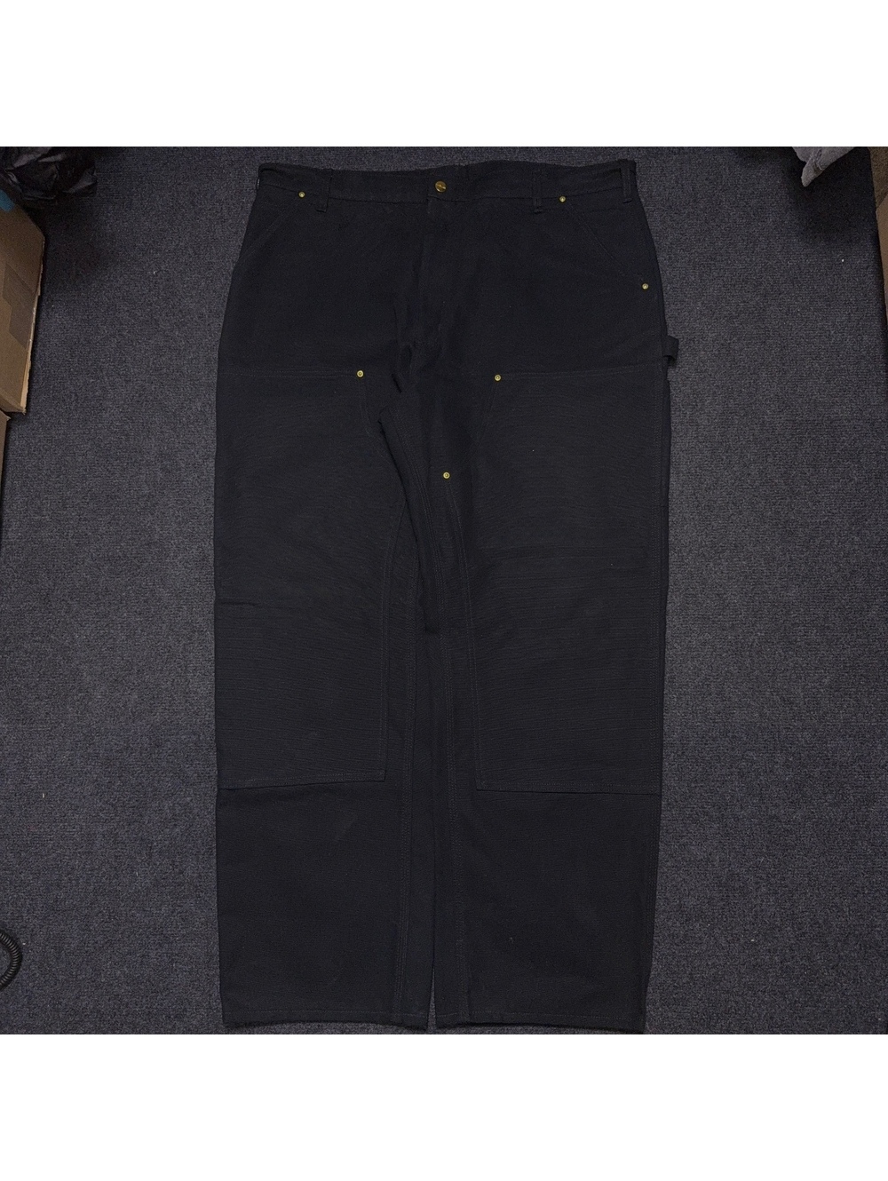 Carhartt Double Knee B01 BLK 42x30